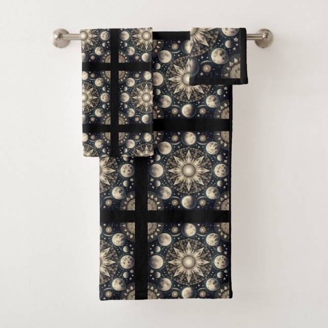 Toalhas Conjunto Céu Noturno Celestial (Insitu)