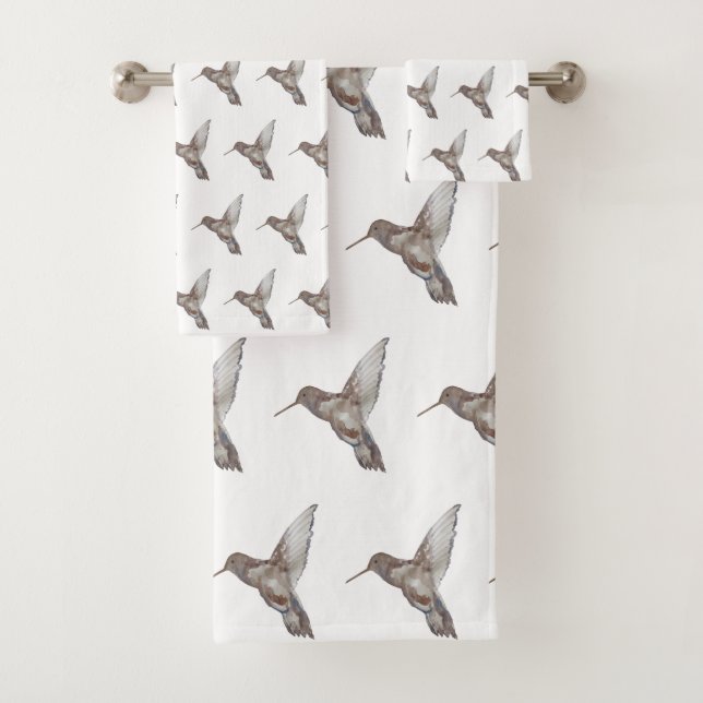 Toalhas Conjunto de Bandejas de Prato Hummingbird (Insitu)