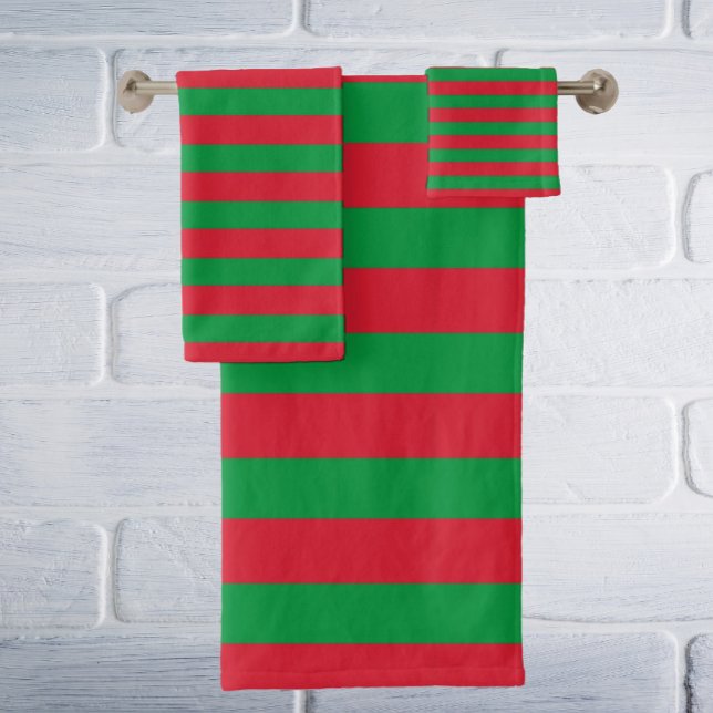 Toalhas Conjunto de Bandejas Látex Vermelhas e Brancas (Criador carregado)