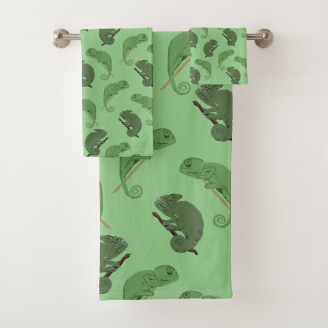 Toalhas Conjunto de Chameleons Towel (Insitu)