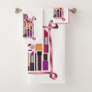 Toalhas Conjunto de cosméticos