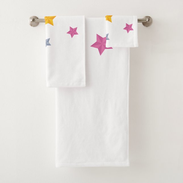 Toalhas Conjunto de estrelas coloridas (Insitu)