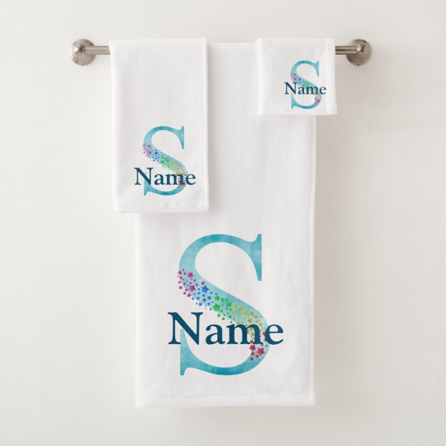 Toalhas Conjunto de Presentes de Banho com Monograma Inici (Insitu)