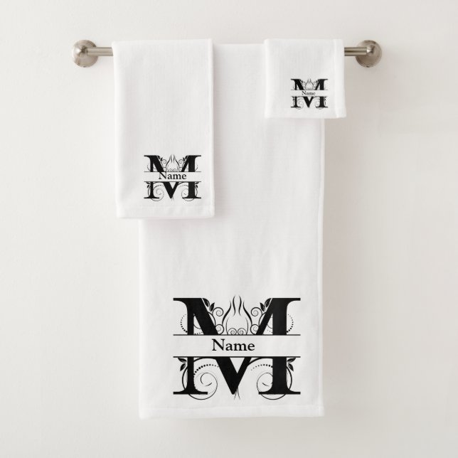 Toalhas Conjunto de Presentes de Banho com Monograma Inici (Insitu)
