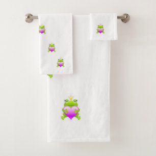 Toalhas Conjunto de Sapos da Princesa