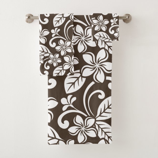 TOALHAS CONJUNTO DE TORNEIAS DE BANHO (CAFFEE BROWN) ISLAN (Insitu)