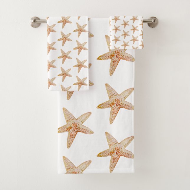 Toalhas Conjunto de Torneiras de Banho Costeiro de Pintura (Insitu)