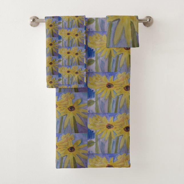 Toalhas Conjunto de Torres Amarelo-Amarelo-Sol (Insitu)