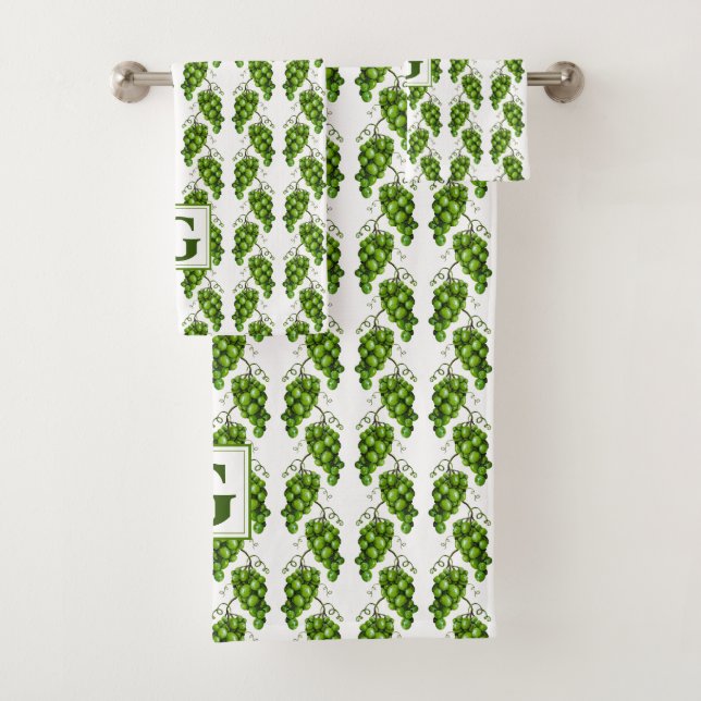 Toalhas Conjunto de Torres de Banho Verde (Insitu)
