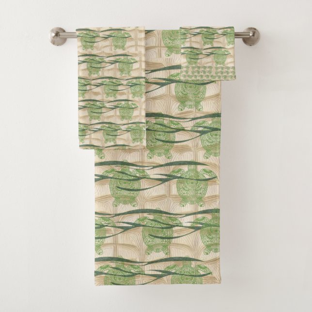 Toalhas Conjunto de Torres de Tartaruga Marítima (Insitu)