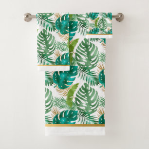 TOALHAS CONJUNTO DE TOWEL DE BANHO TROPICAL HAWAIIANO