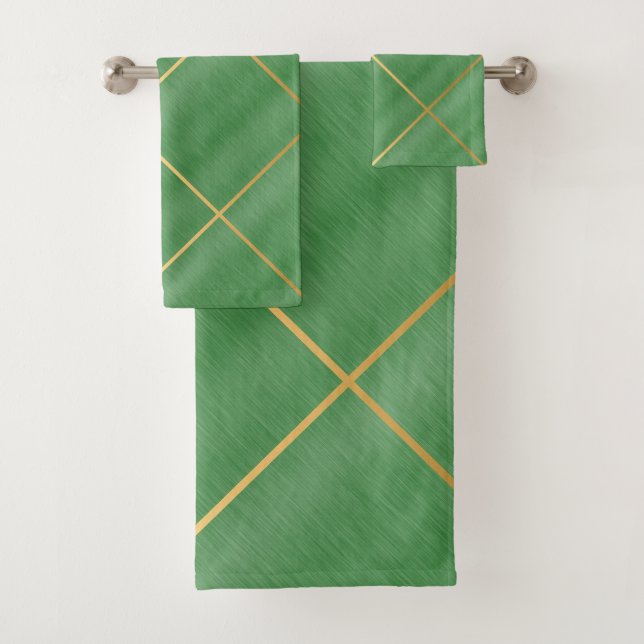 TOALHAS CONJUNTO DOURADO DE TOWEL DO BANHO DE DESIGN DE TE (Insitu)