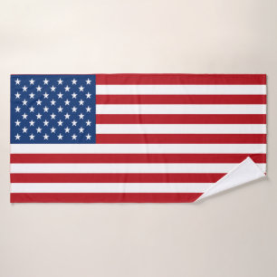 Toalhas Conjunto Patriótico de Bandeiras Americanas