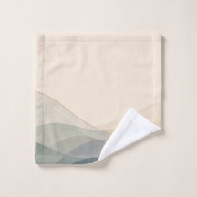 Toalhas de Banheiro Conj. Tidal Veil Sea Glass Cos