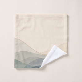 Toalhas de Banheiro Conj. Tidal Veil Sea Glass Cos