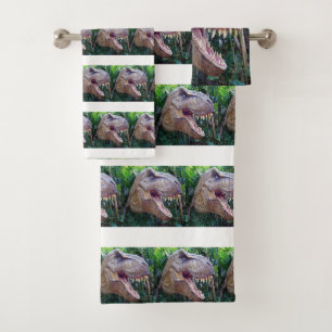 Toalhas de banheiro dinossauros