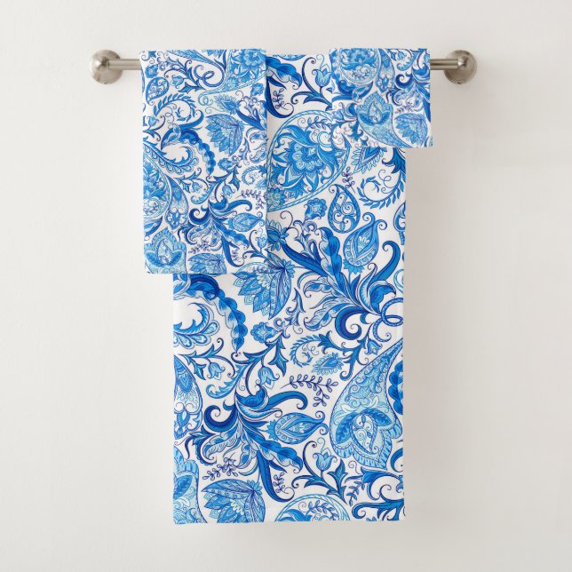 Toalhas de Banho Azul (Insitu)