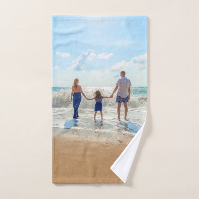 Toalhas de Banho com Foto Personalizada Conjunto S (Toalha de mão)