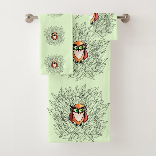 Toalhas de Banho de Coruja (Insitu)