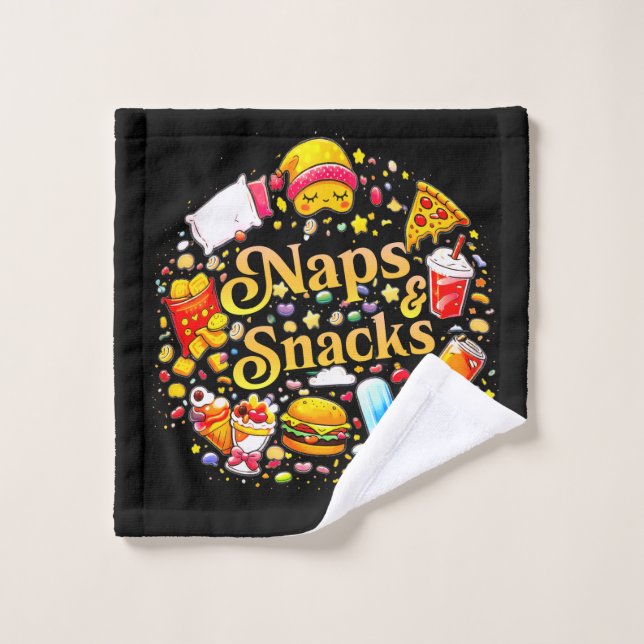 Toalhas de Banho Divertidas para Sonecas e Lanches (Pano de lavar)