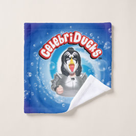Toalhas de banho do beijo de CelebriDucks Gene