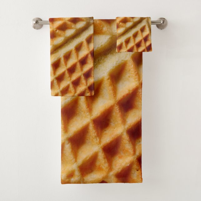 Toalhas de banho do Waffle (Insitu)