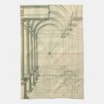 Arquitetura Vintage, Arches Colunas Perspectiva