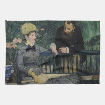 No conservatório por Edouard Manet