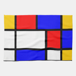 Toalhas De Mão Roupa casa estilo Mondrian