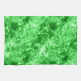 Toalhas De Mão Textura verde amassada