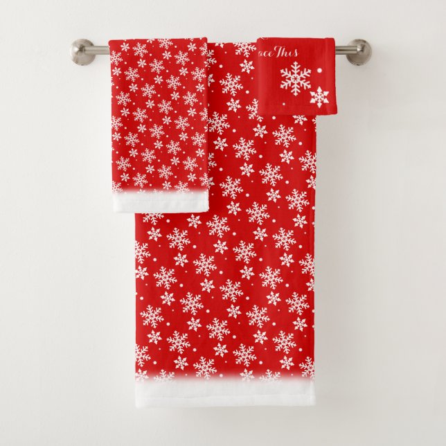 Toalhas de Natal Define Toalhas de Férias Personal (Insitu)