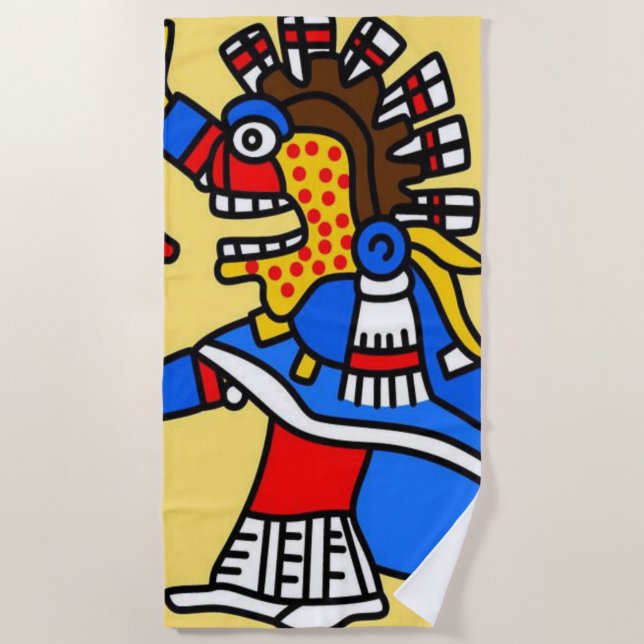 Toalhas de praia Aztec (Frente)