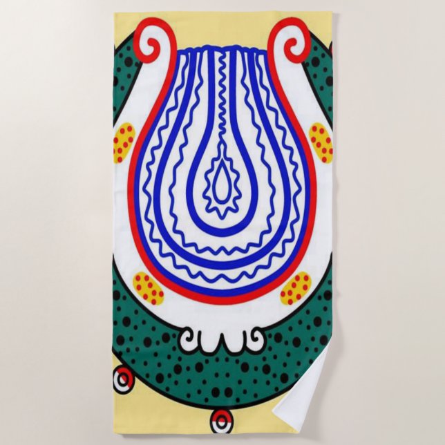 Toalhas de praia Aztec (Frente)