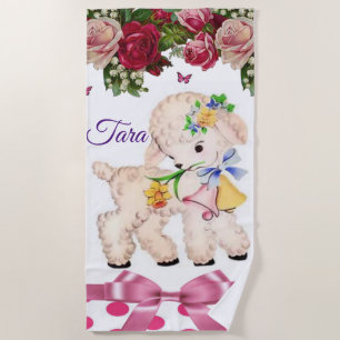 Toalhas de praia Lamb