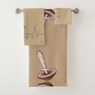 Toalhas do cogumelo com design original