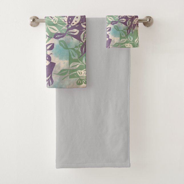 Toalhas Jardim de Borboletas Ladybug Boho Bath Conjunto de (Insitu)