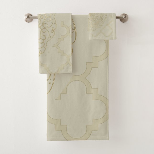 Toalhas Oriental Mandala - Conjunto de Torres de Banho (Insitu)