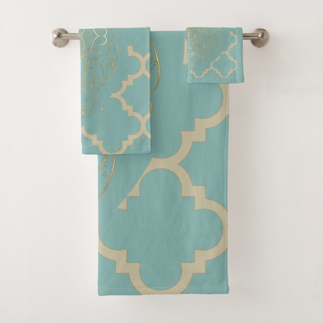 Toalhas Oriental Mandala - Conjunto de Torres de Banho (Insitu)