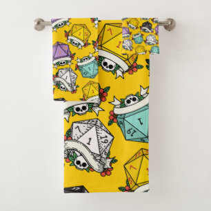 Toalhas Padrão de Conjunto de Dados D20