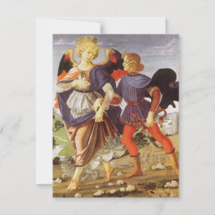 Tobias e o Angel de Andrea del Verrochio