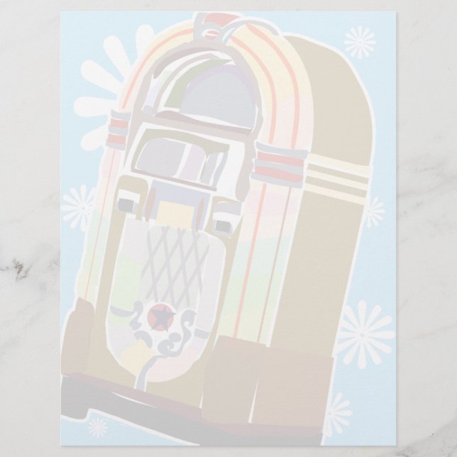 Toca-discos Desbotado (Frente)