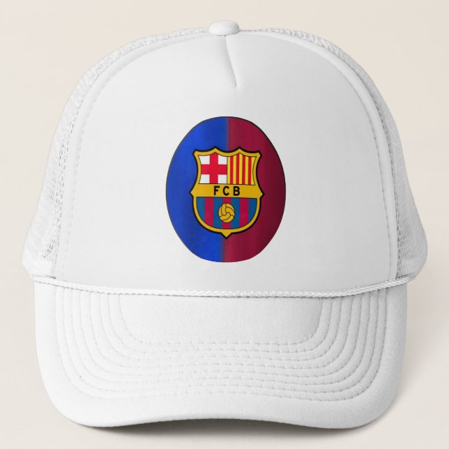 Toca do FC Barcelona Personalizada – Boné de Fã do (Frente)