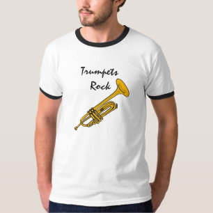 Toca trombeta BC- a camisa da rocha