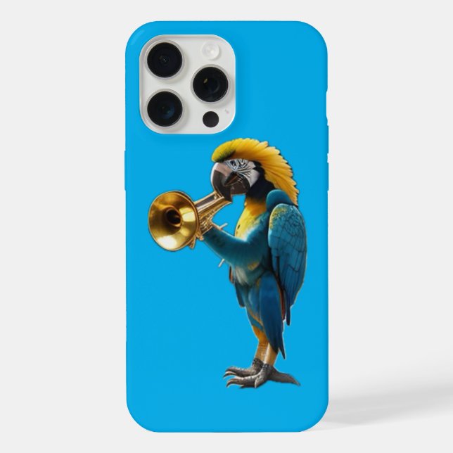 Toca trombeta papagaio (Verso)