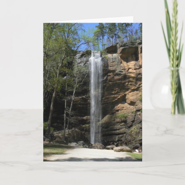 Toccoa cai cartão de nota (do verão) (Frente)