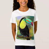 Toco Toucan Bird Kids T-Shirt