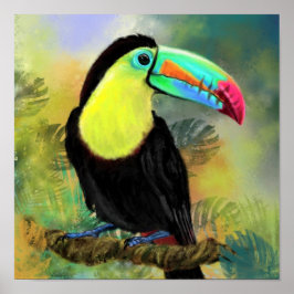 Toco Toucan - Poster de pássaro