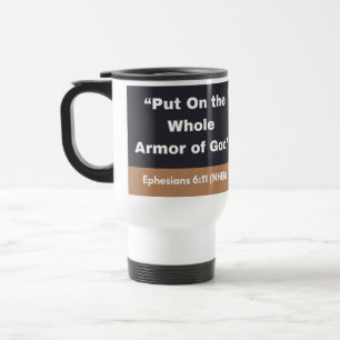 Toda a Armadura de Deus - Caneca de viagem