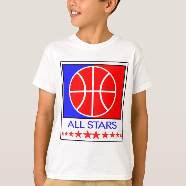 Toda a camisa do basquetebol das estrelas (Frente)