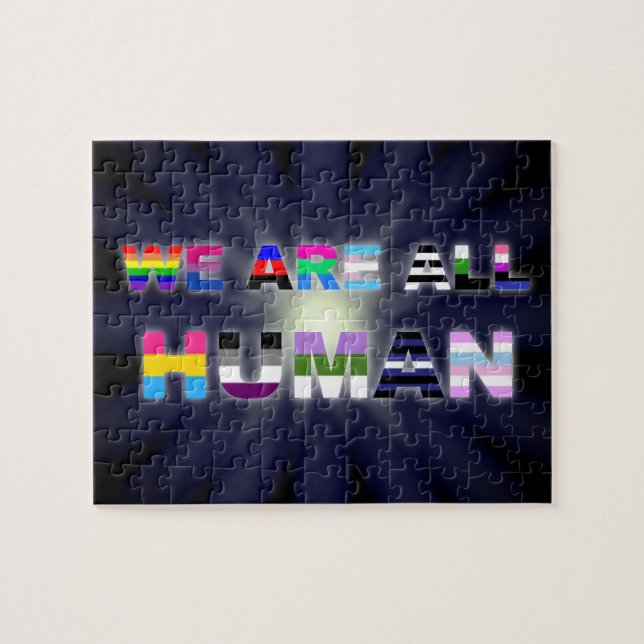 Toda a Humanidade é um Quebra-Cabeça (Horizontal)